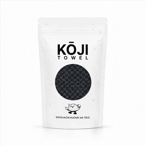Exfoliačný uterák Kōji — balenie