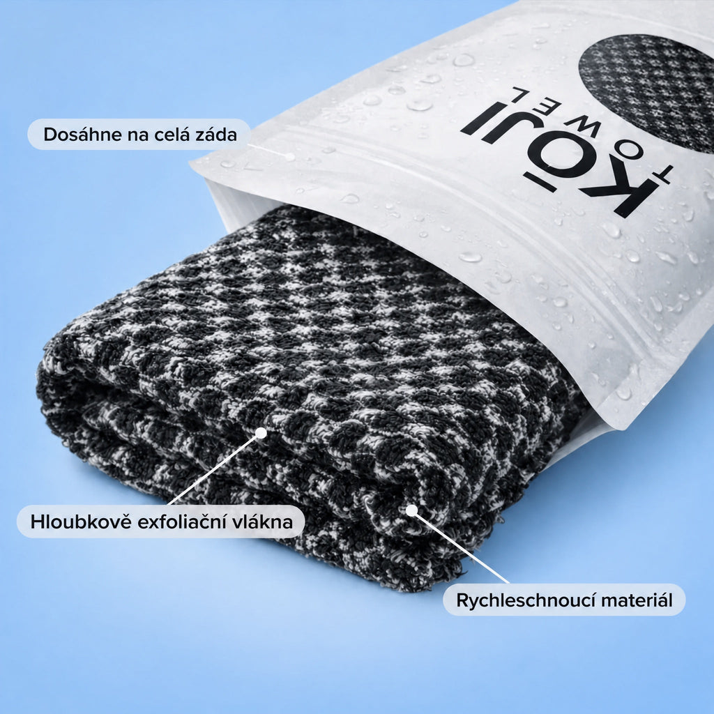 Exfoliačný uterák Kōji