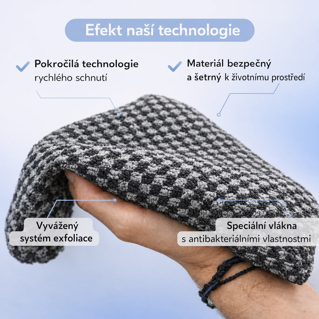 Exfoliačný uterák Kōji