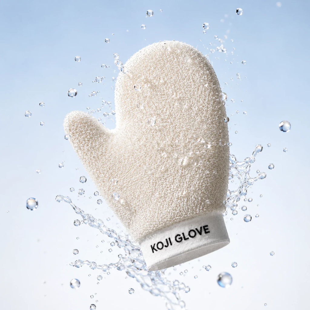 Exfoliačná rukavica Kōji Glove v spŕške vody
