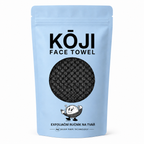 Exfoliačný uterák na tvár Kōji Face Towel — balenie