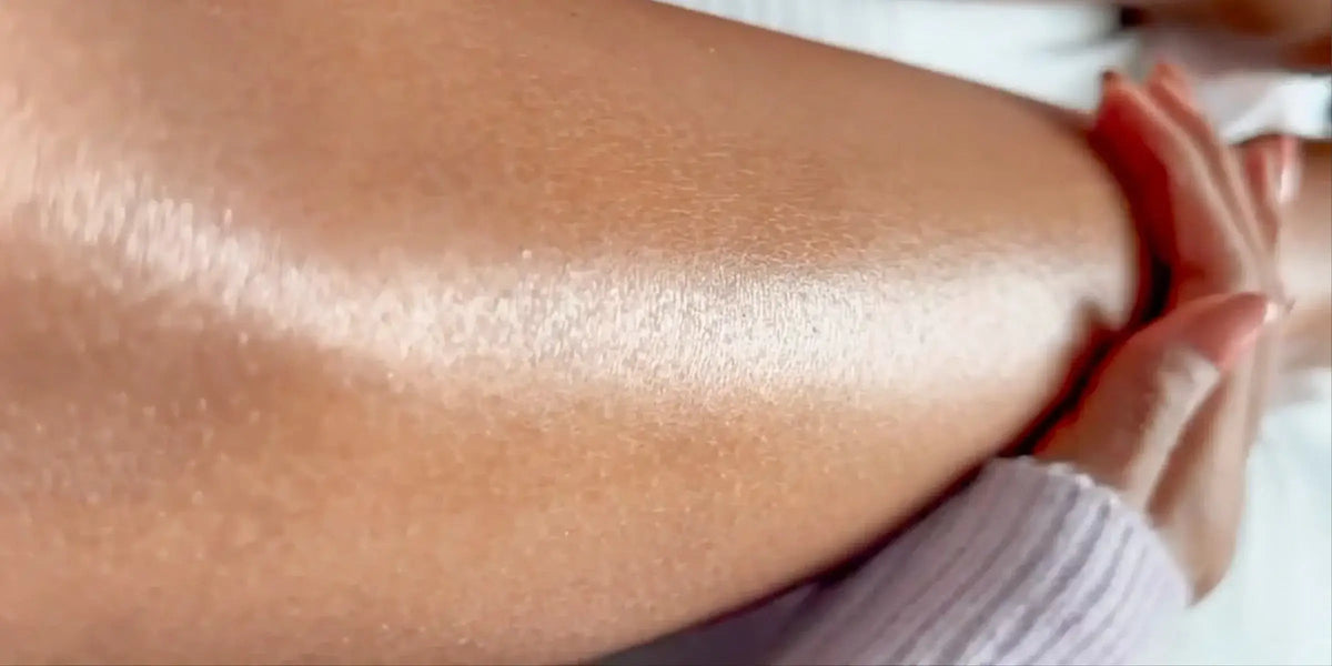 Pokožka po pravidelnom používaní exfoliačného uteráka Kōji – hladká a rozjasnená
