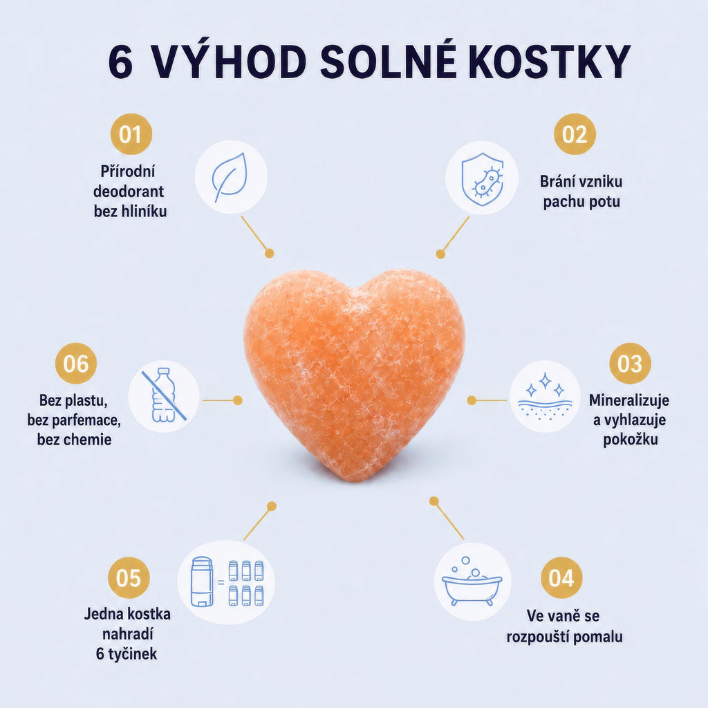 Šest výhod solné kostky Kōji Salt Bar